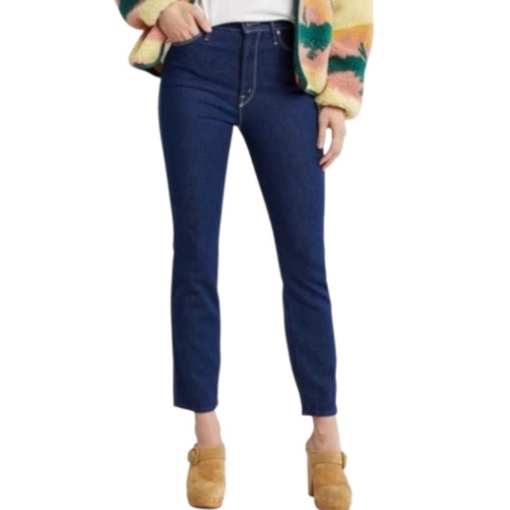 MOTHER The Double Dazzler High Waisted Ankle Jeans-NWT